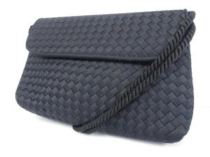 「NX」BOTTEGA VENETA イントレチャート サテン 2wayバッグ